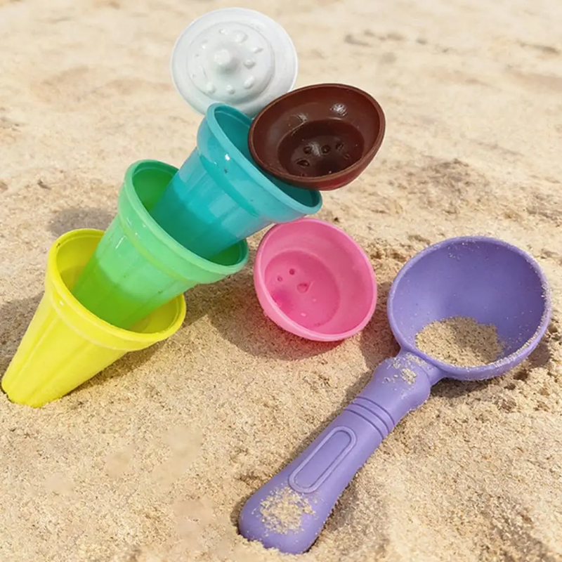 BeachFun – Diversión en la arena y creatividad – Set de juego «Helado de playa»