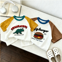 Thumbnail for StreetBoy – A la última y cómoda: camiseta infantil con mangas raglán y estampado
