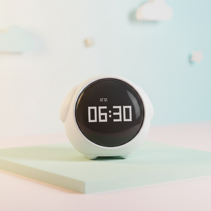 Cute Expression Alarm Clock – Bonito y práctico: despertador para niños