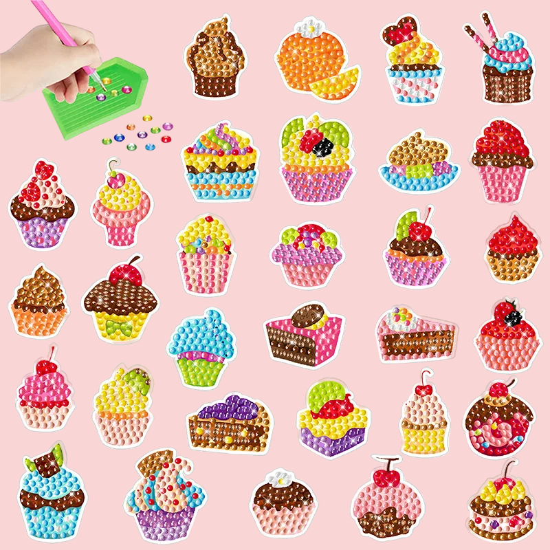 GemArt – Sombras y brillos: pegatinas para pintura con diamantes