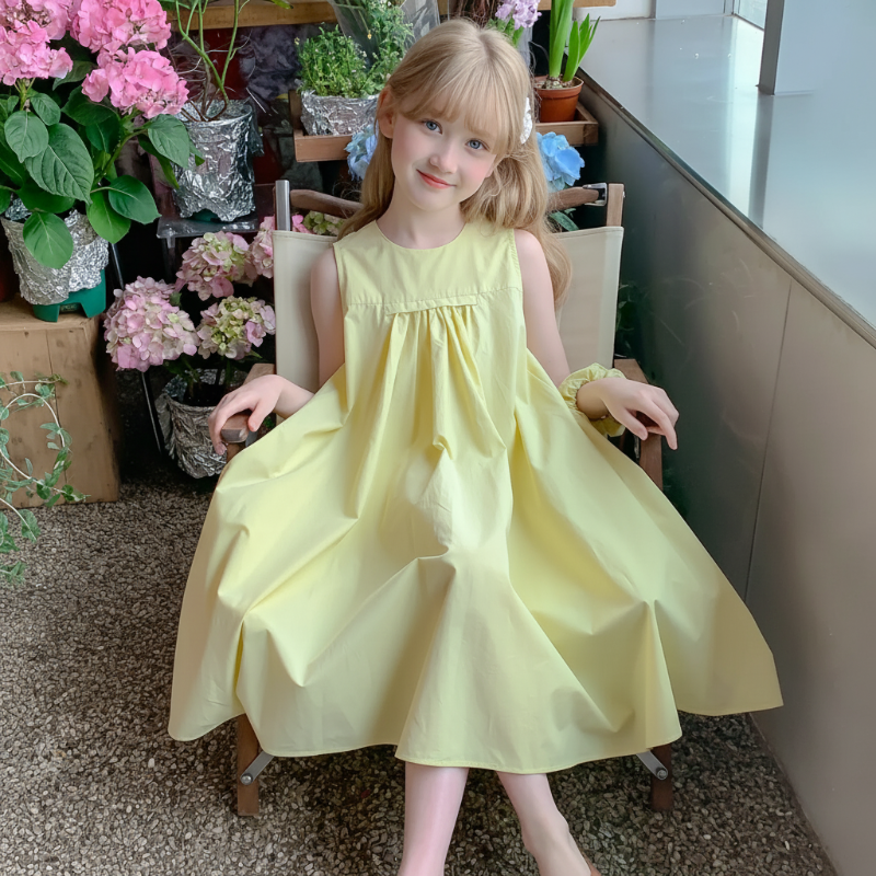 Summer Dress – Ligero y veraniego – Vestido amarillo de verano