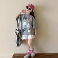 Thumbnail for CatFun – Estilo informal y divertido – Camiseta oversize con estampado de gatos