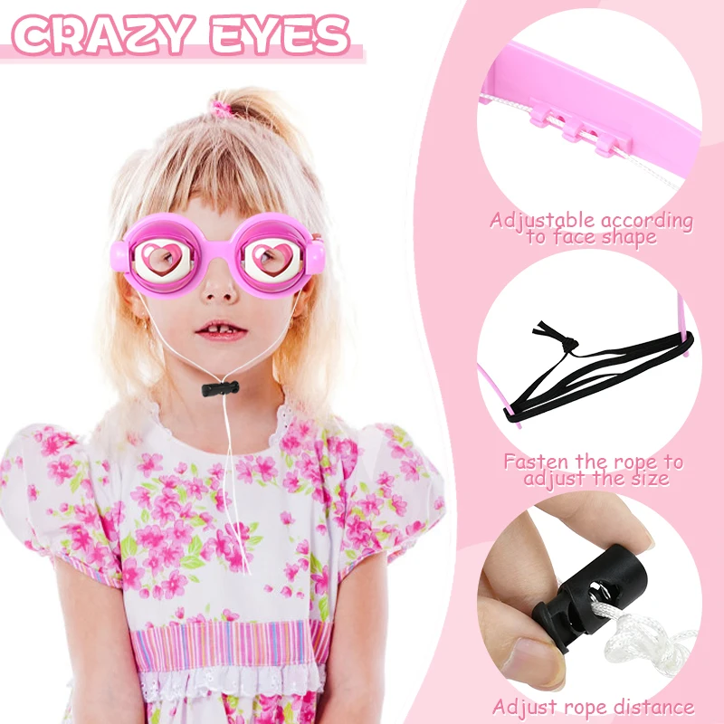 FunGoggles – Divertido e interactivo: gafas de juguete con ojos grandes que parpadean