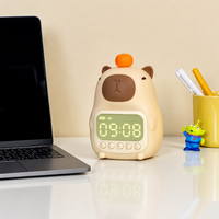 Thumbnail for CappyClock – Bonito y multifuncional: despertador digital para niños con luz nocturna