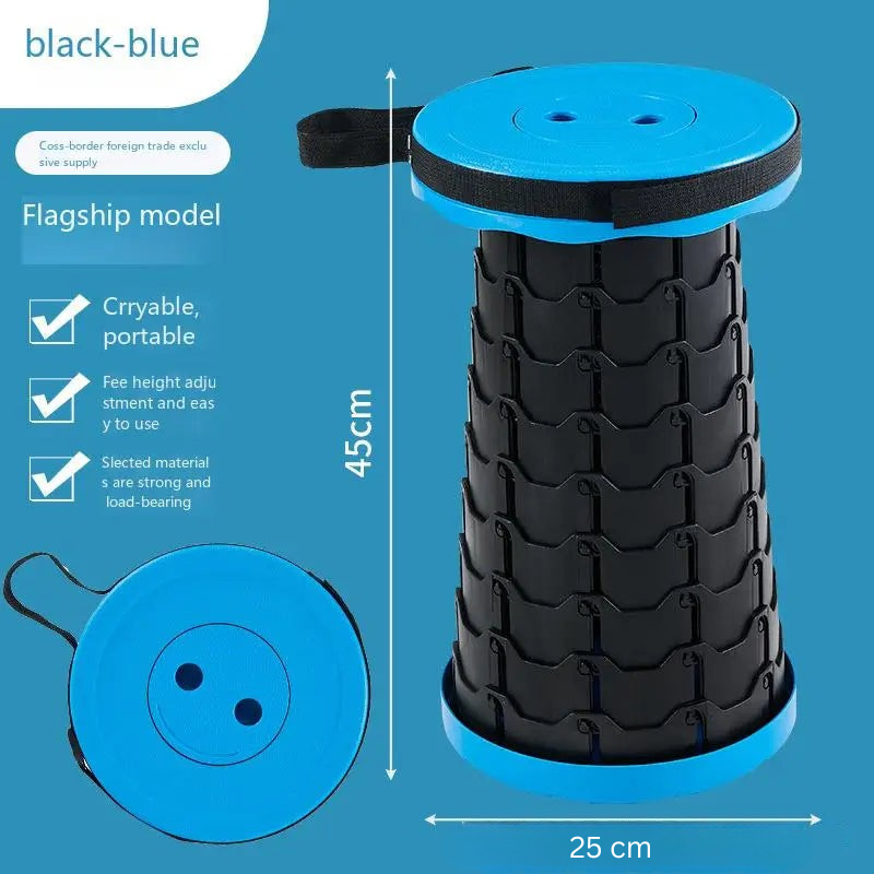 QuickSit - Rápido y robusto - Taburete plegable de colores