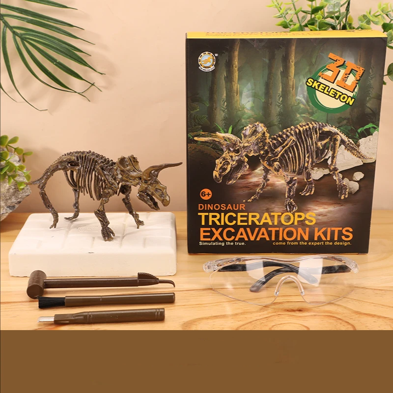DinoDig – Emocionante y educativo: kit de excavación de fósiles