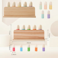 Thumbnail for Color Spring: jugar y desarrollarse: juguetes sensoriales de madera para bebés