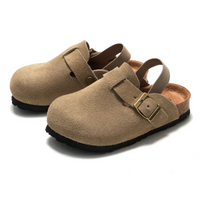 Thumbnail for LittleWalk – Cómodas y modernas: sandalias tipo zueco de ante
