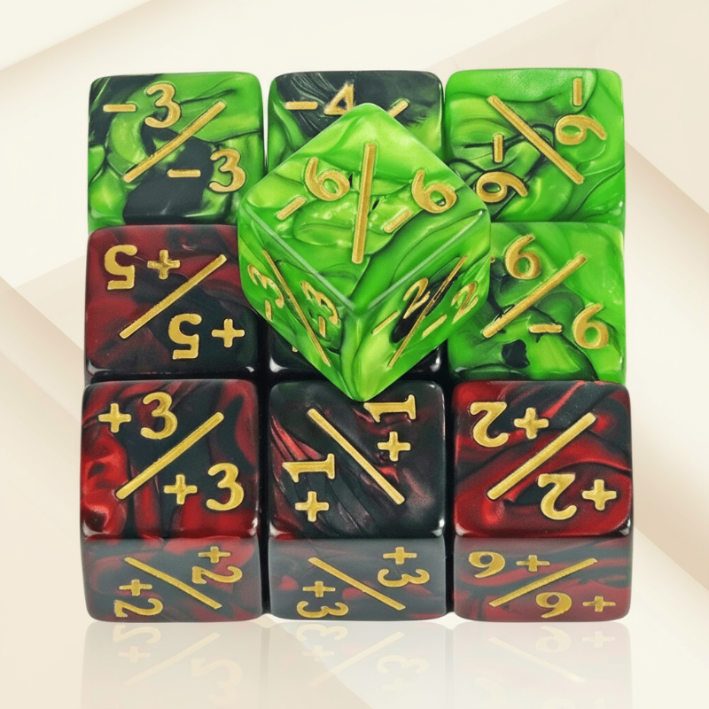 RollSmart – Divertido y educativo – Dados D6 para juegos de cartas