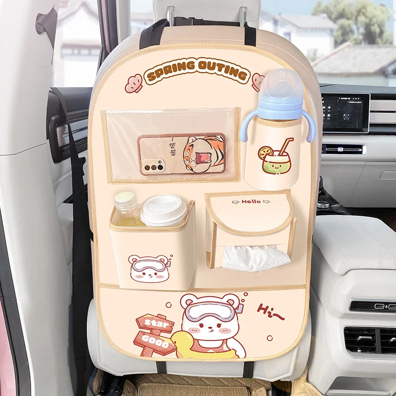 Backseat Baby Storage Bag – Práctica y espaciosa: bolsa de almacenamiento para el coche