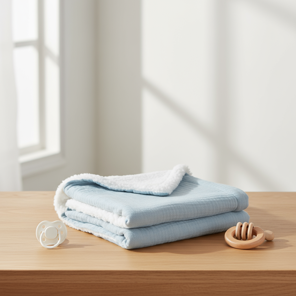 SnuggleBear – Manta para bebé gruesa y suave de primera calidad