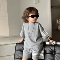 Thumbnail for MiniSport – Deportivo y casual – Conjunto de 2 piezas con pantalón corto y camiseta