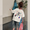 LittleVibe – Diversión y creatividad – Camiseta extragrande con ilustración a todo color