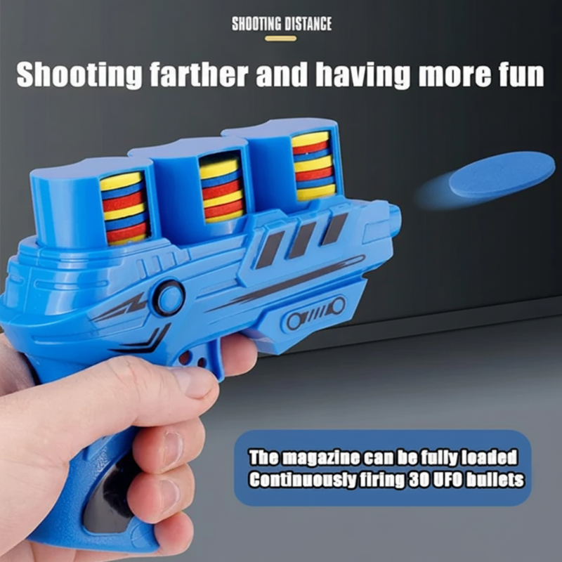 FunGun – Seguro y educativo – Set de juego de tiro con espuma
