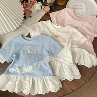 Thumbnail for Polo Premium – Suave y adorable – Camiseta con ribete de encaje