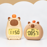 Thumbnail for CappyClock – Bonito y multifuncional: despertador digital para niños con luz nocturna