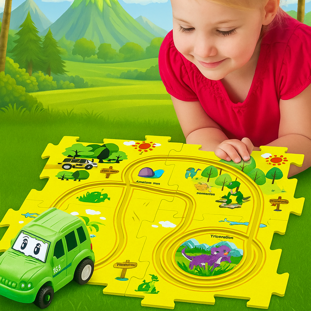 Car Track™ - Construir y jugar - Pista de coches armable