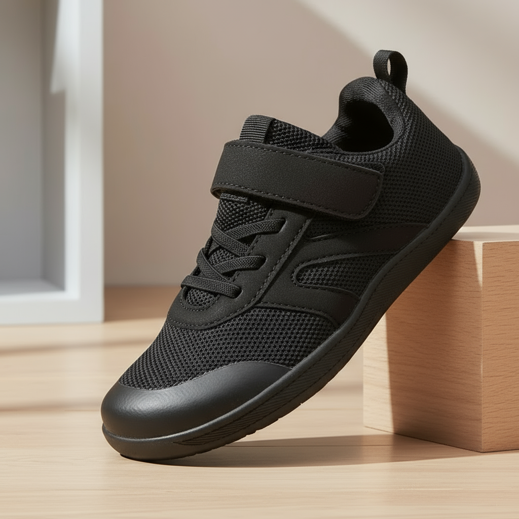 RunCoast – Fresca y flexible: zapatilla antideslizante Barefoot para niños