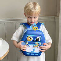 Thumbnail for MiniBot – Atrevido y práctico: mochila infantil con diseño de robot