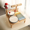 Woods – Musical y educativo: batería de madera para niños pequeños