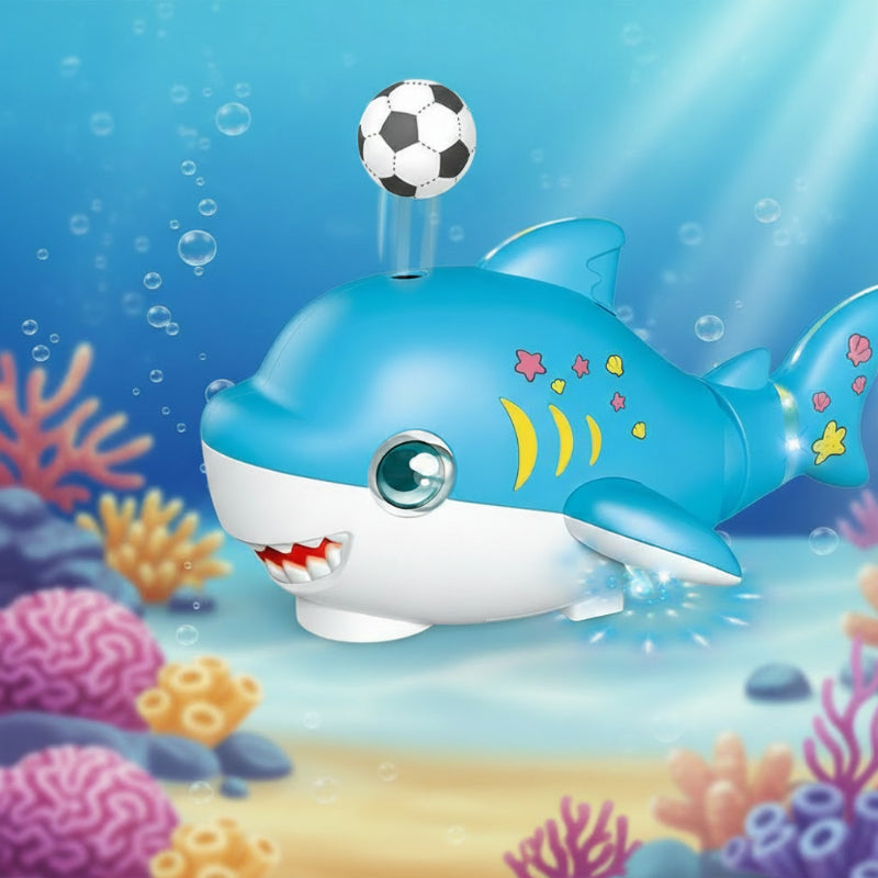 BubbleShark – Lúdico e interactivo – Tiburón de burbujas