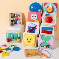 Thumbnail for TinySkills – Creativo y educativo – Tablero magnético Montessori «Busy Board»