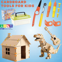Thumbnail for ToolMaster – El juego de herramientas definitivo para los constructores de cajas de cartón – Juego de herramientas para niños