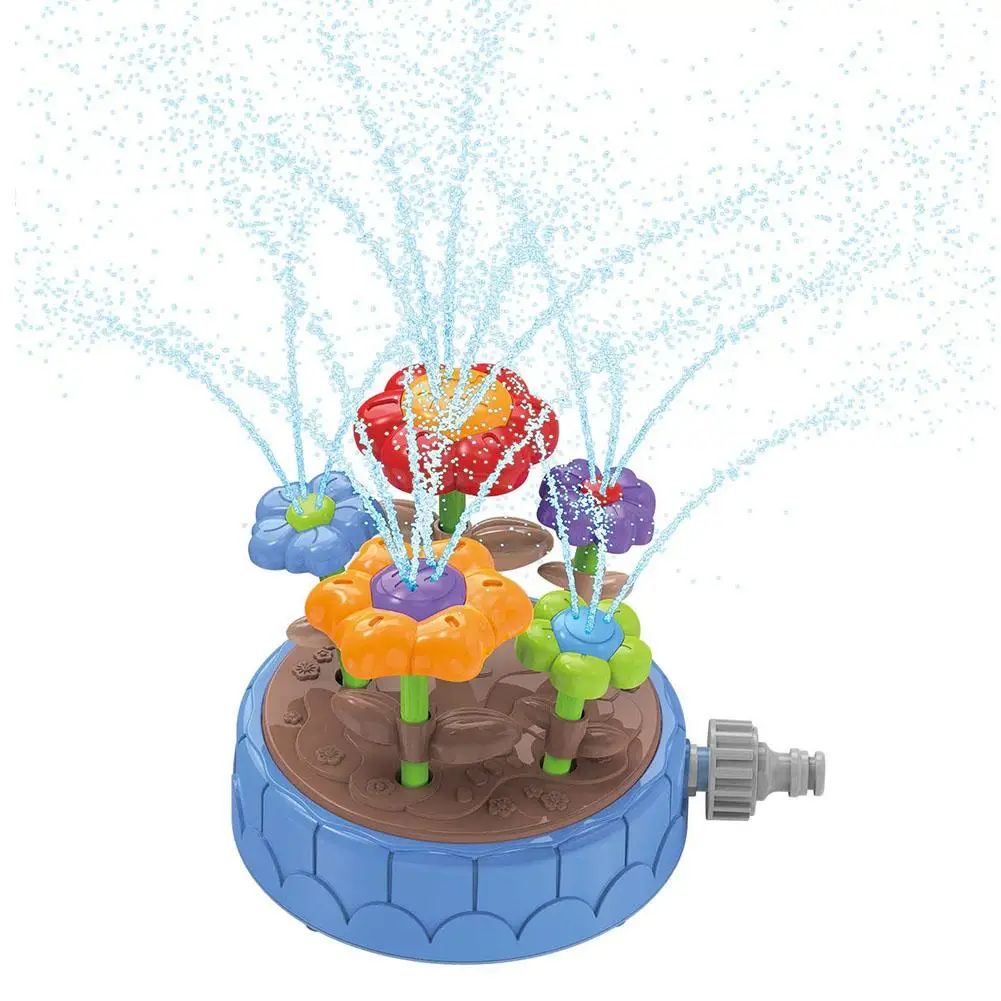 Aqua Bloom - Giro y salpicadura - Juguete acuático Rociador de flores