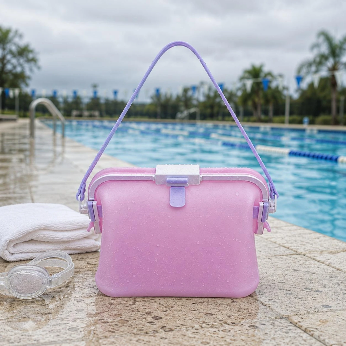 SeaBag – Diversión acuática y práctico: bolso de hombro grande de silicona impermeable