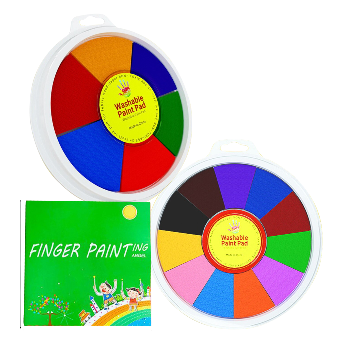 Paint Wheel™ - Pintar con pinturas de dedos - Rueda Artística