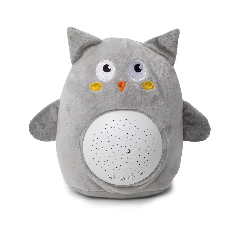 StarPlush – Suave y relajante: peluche con proyector de luz nocturna