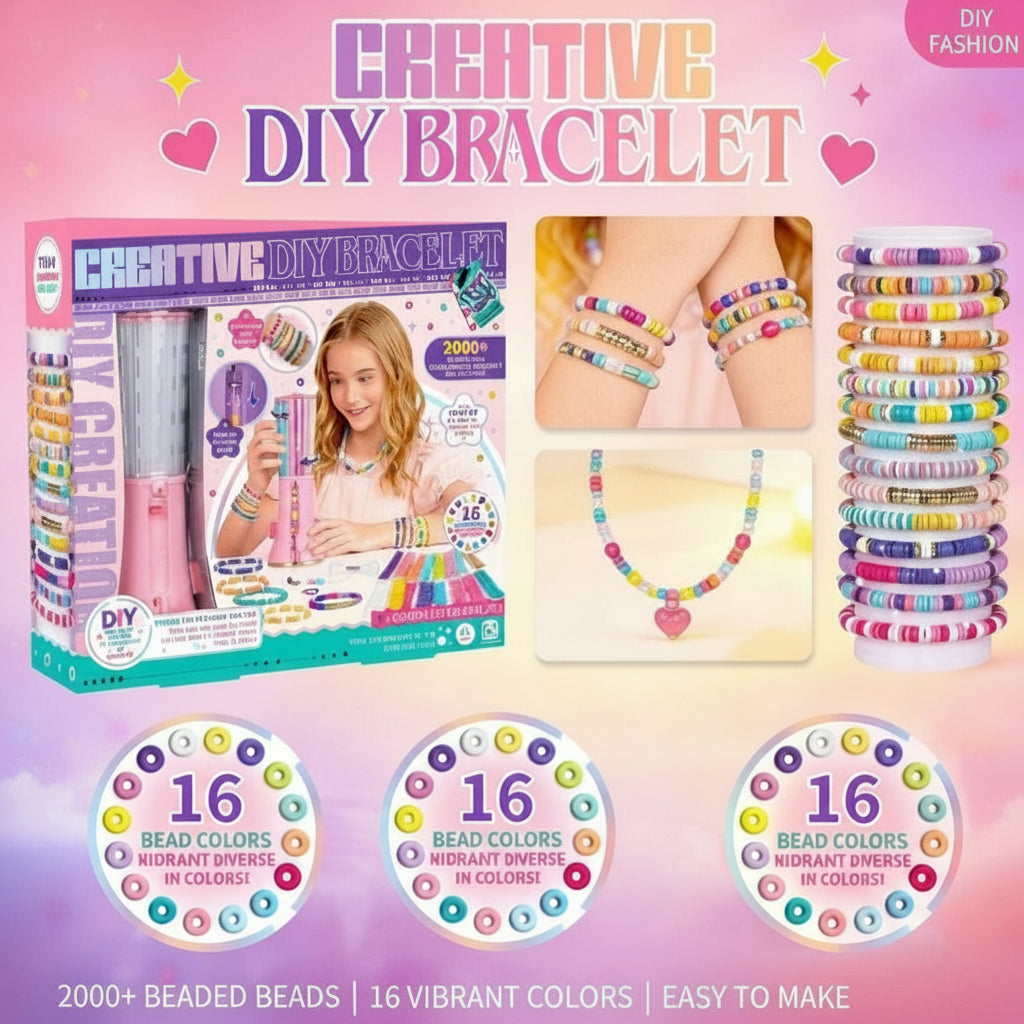 BeadMaster – Creativo y educativo – Kit para hacer pulseras DIY