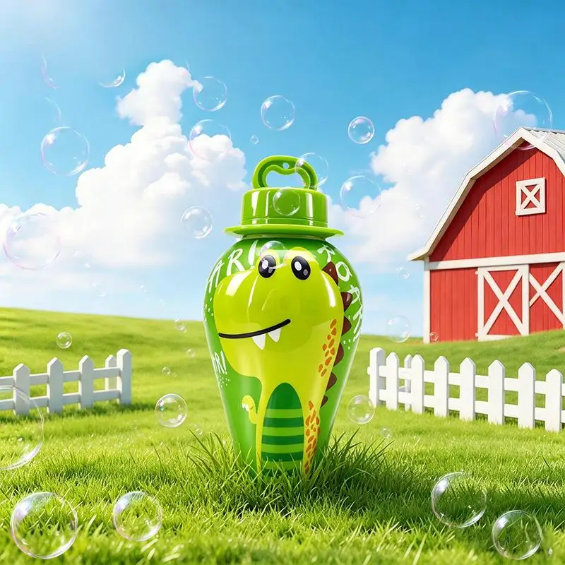 BubblePals – Alegre y divertido – Mini máquina de pompas antiderrame con diseño de animales