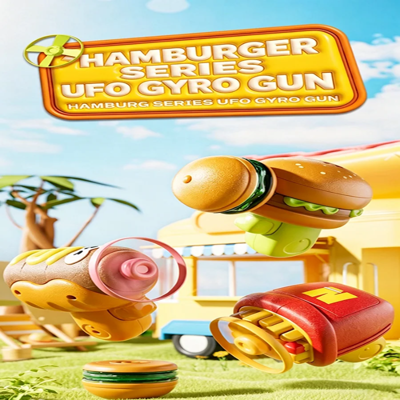 Flying Disk Toy – Creatividad y movimiento – Gyro Gun