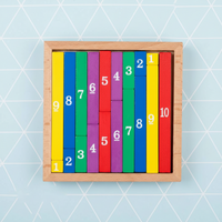 Thumbnail for TinyMath – Didáctico y educativo – Tablero de cálculo con números de madera