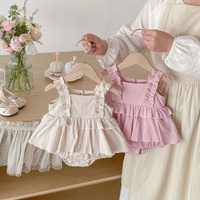 Thumbnail for TinyBloom – Bonito y suave – Vestidito con volantes para bebés y niños pequeños