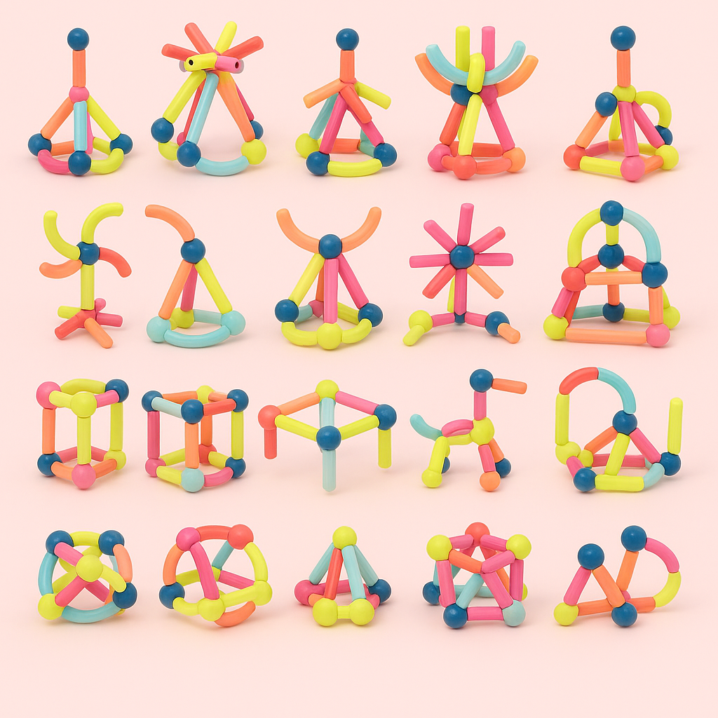 Magnet Toys™ | Develop creativity - Magnetic sticks