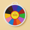 Paint Wheel™ - Pintar con pinturas de dedos - Rueda Artística