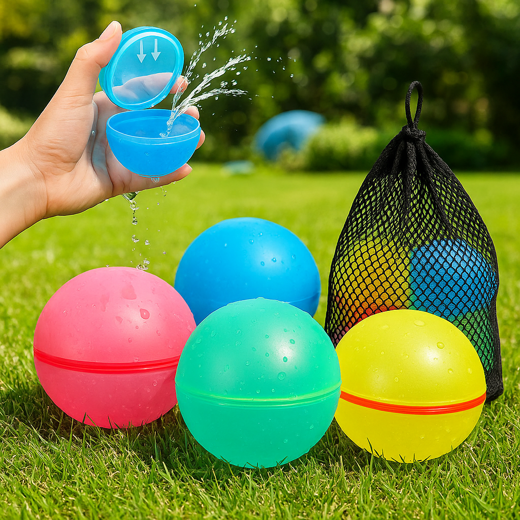 Reusable Water Balloons™ - Refrescantes juegos de agua - Globos de agua Reutilizables