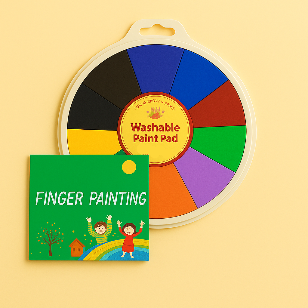 Paint Wheel™ - Pintar con pinturas de dedos - Rueda Artística