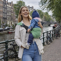 Thumbnail for Baby Sling Carrier™ - Correa extra ancha - Portabebés ergonómico para la cadera
