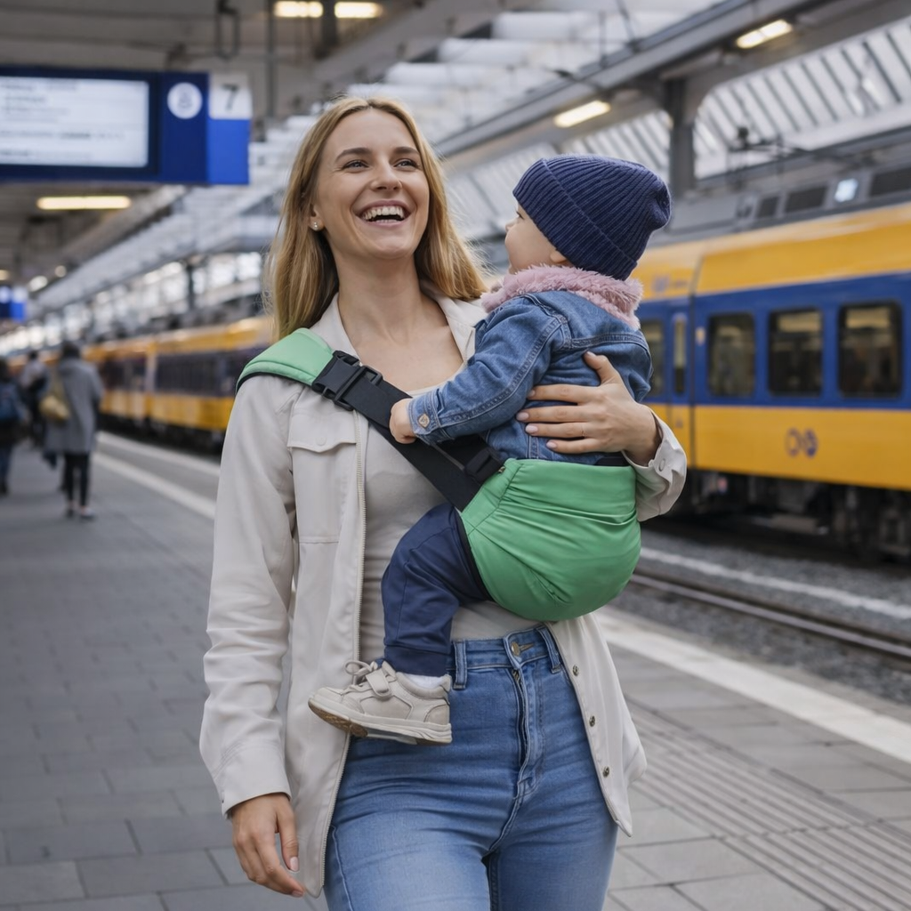 Baby Sling Carrier™ - Correa extra ancha - Portabebés ergonómico para la cadera