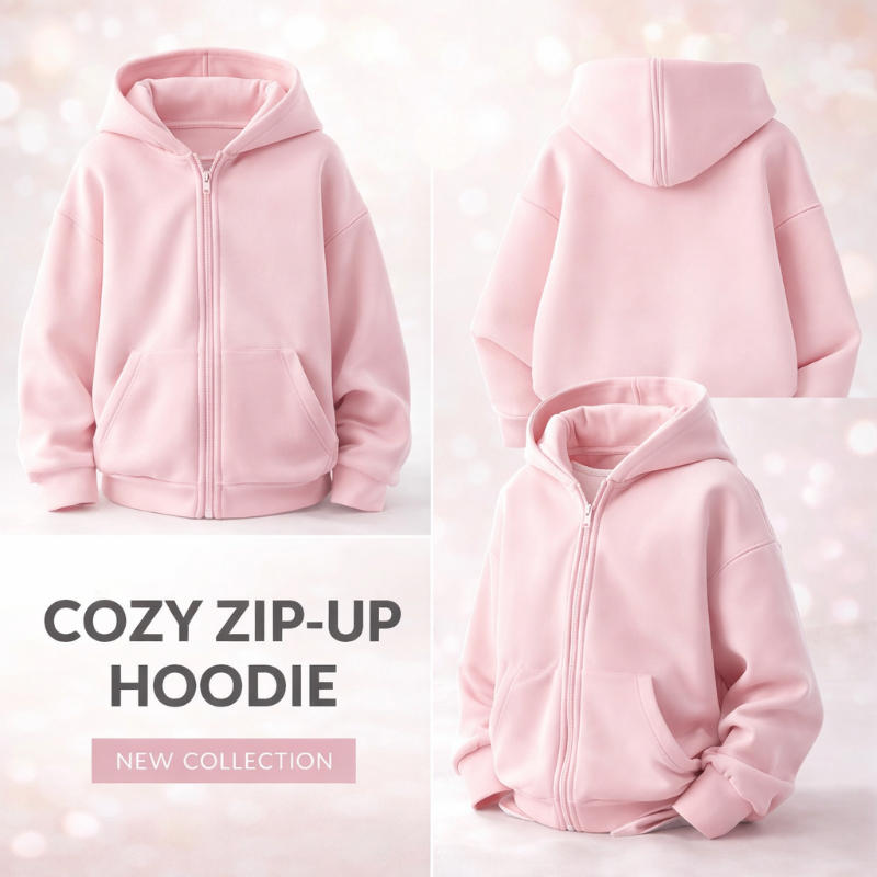 YoungStyle – Moderno y práctico – Sudadera con capucha para niños