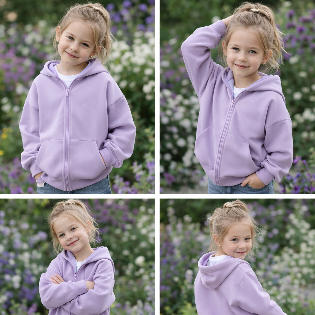 YoungStyle – Moderno y práctico – Sudadera con capucha para niños