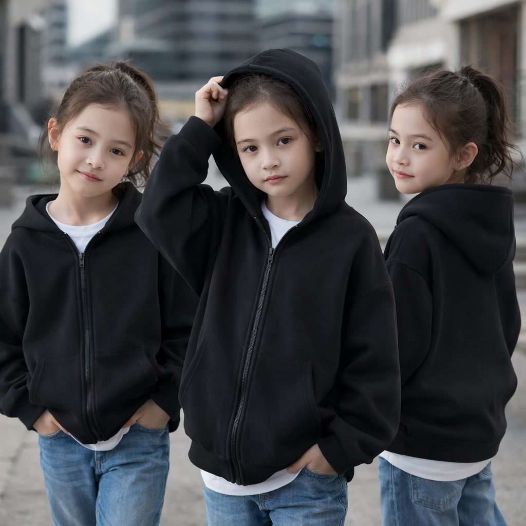 YoungStyle – Moderno y práctico – Sudadera con capucha para niños