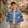 DenimStar – Élégant et durable – Veste en jean pour garçons