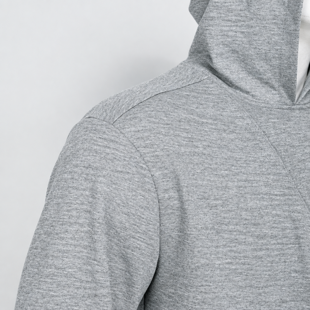 CuddleDad – Cómoda y práctica: sudadera con capucha para hombre con bolsillo tipo canguro