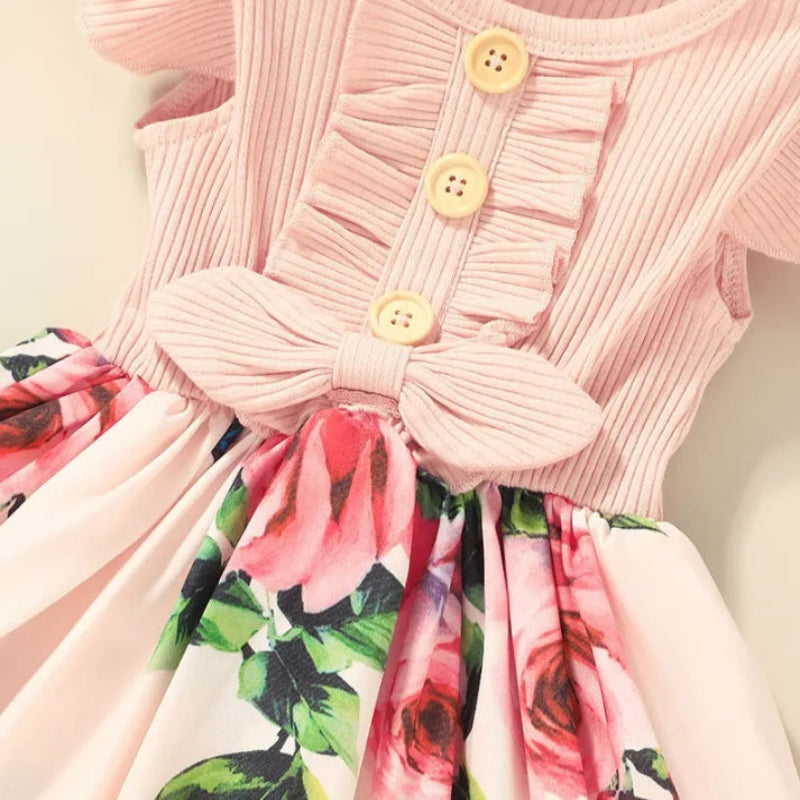 Garden Dress – Verano y frescura – Vestido floral para niñas