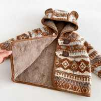 Thumbnail for LittleWarm – Acogedor y elegante: abrigo de invierno con diseño Fair Isle