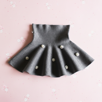 Thumbnail for Girls Knitted Skirt – Comodidad y estilo – Falda infantil